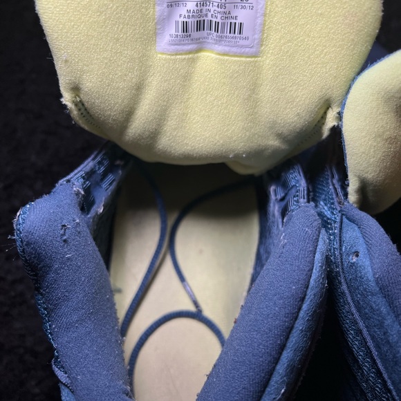 2013 Air Jordan 13 Retro ‘Squadron Blue’ Men’s Size 8 - Picture 11 of 12